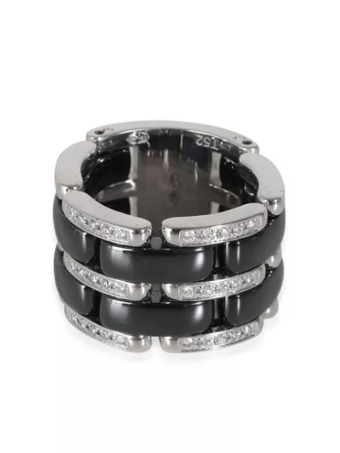 HOT SALE CHANEL 18kt white gold Ultra diamond ring Women 0130