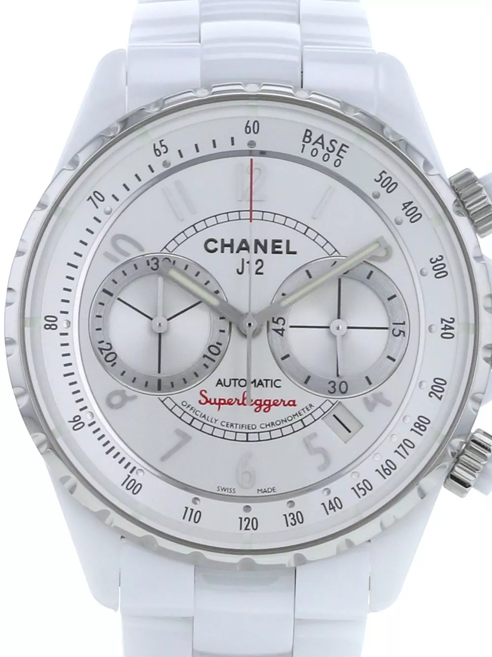 Cheap HOT SALE CHANEL 2010s pre-owned J12 Chronographe 41mm Men 0123