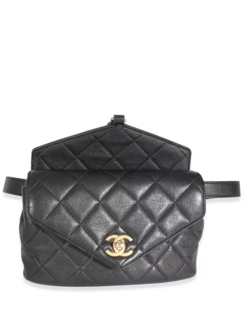 HOT SALE CHANEL Carry With Chic Flap belt bag Women 0120