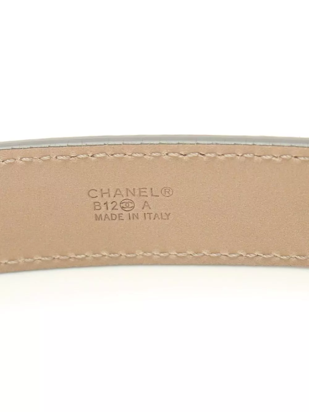 Affordable HOT SALE CHANEL 1986-1988 CC suede belt Women 0119