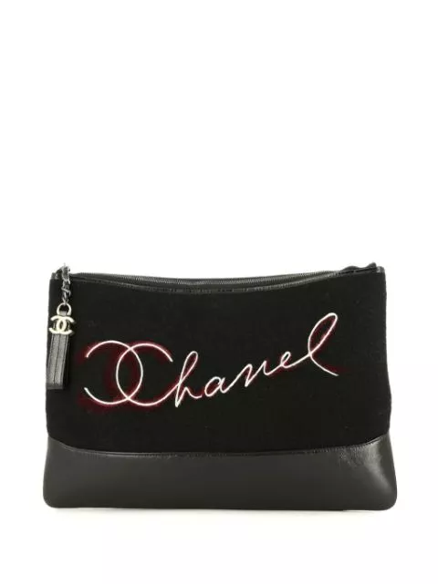 HOT SALE CHANEL 2019 Paris Salzburg clutch bag Men 0115