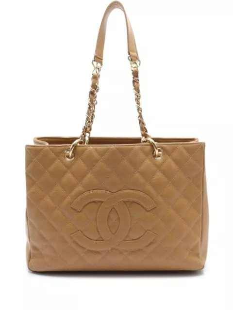 Cheap HOT SALE CHANEL 2003-2004 diamond-quilted tote bag Women 0120