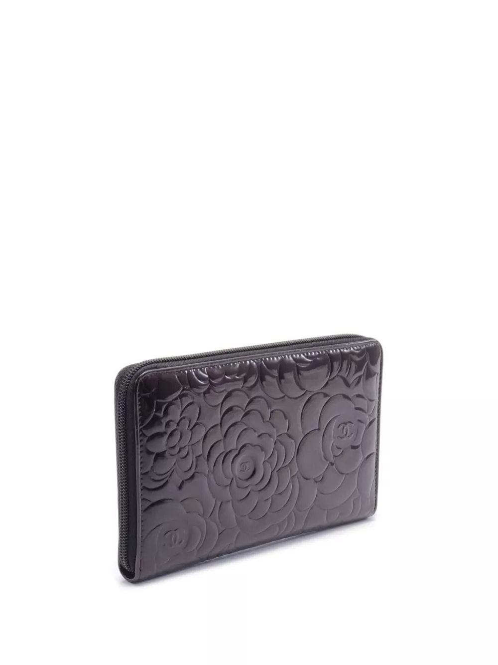 Cheap HOT SALE CHANEL 2010-2011 Camellia long wallet Women 0119