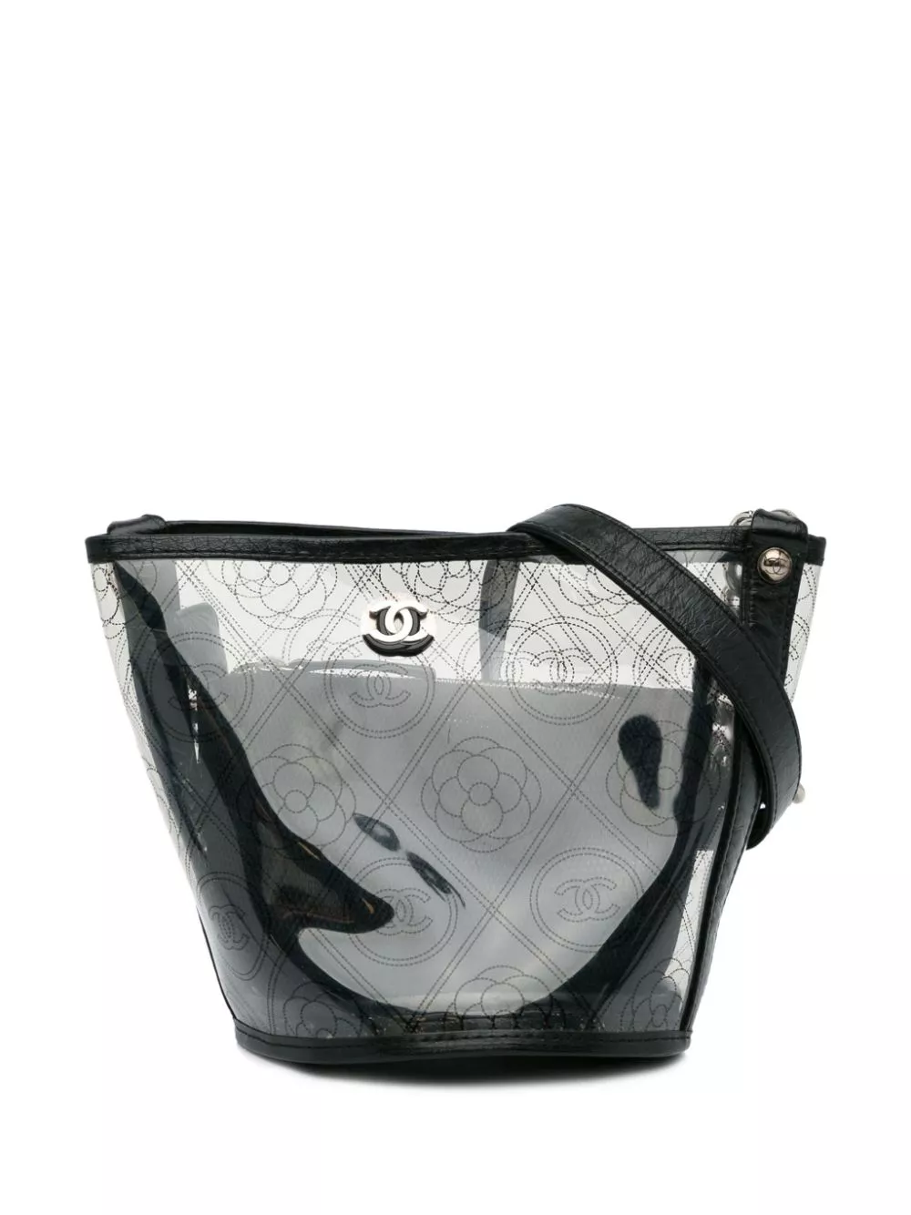 Cheap HOT SALE CHANEL 2018 Camellia bucket bag Women 0120