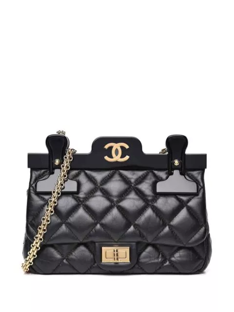 Affordable HOT SALE CHANEL 2016 small 2.55 Reissue Flap Hanger shoulder bag Men 0116