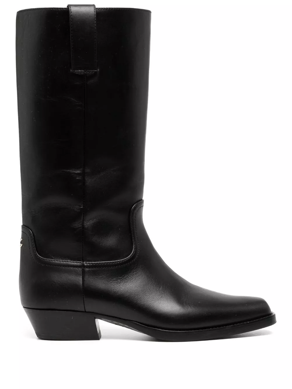 Affordable HOT SALE CHANEL CC knee-high cowboy boots Women 0126