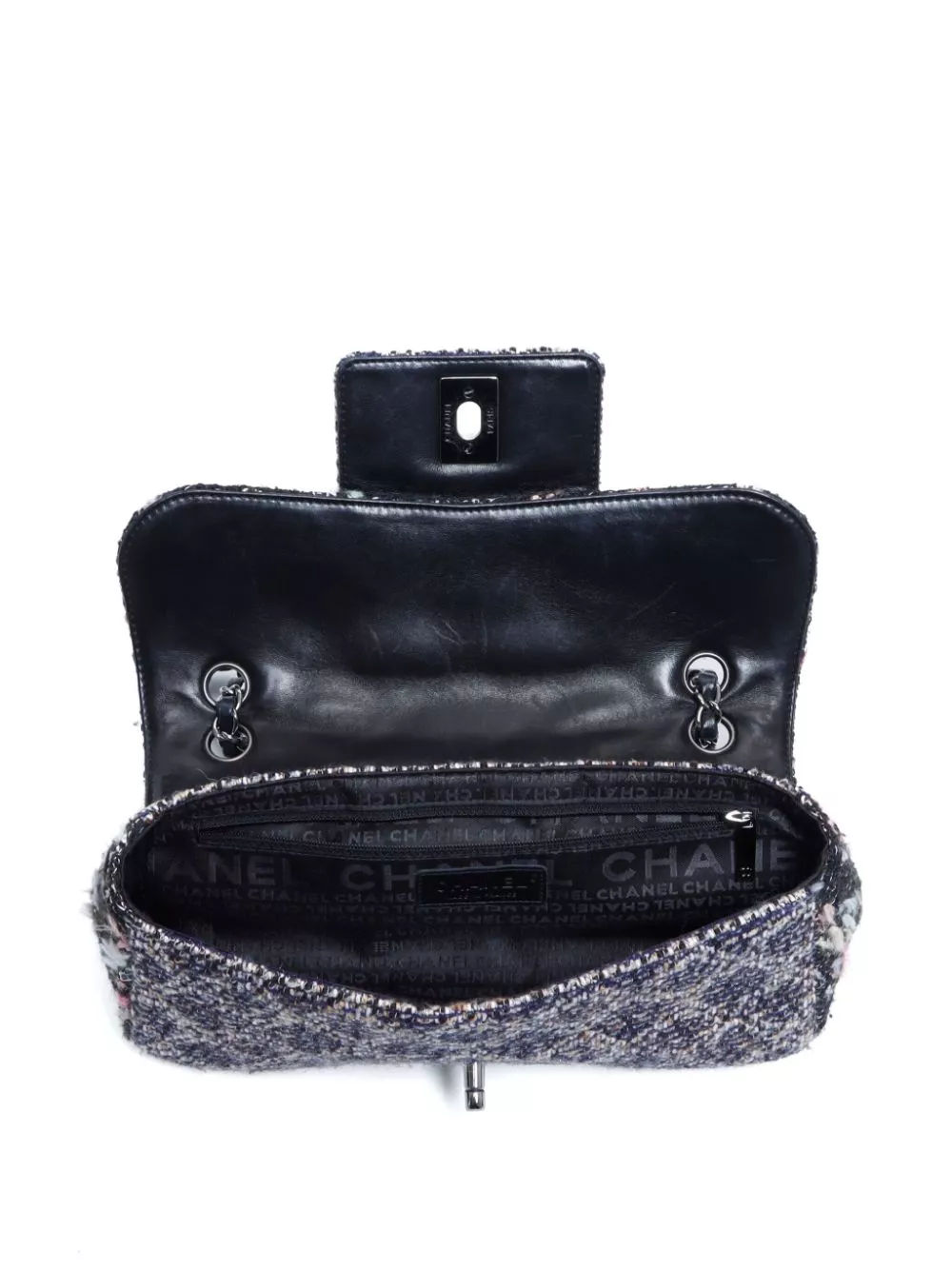 Affordable HOT SALE CHANEL 2004-2005 Tweed shoulder bag Women 0120