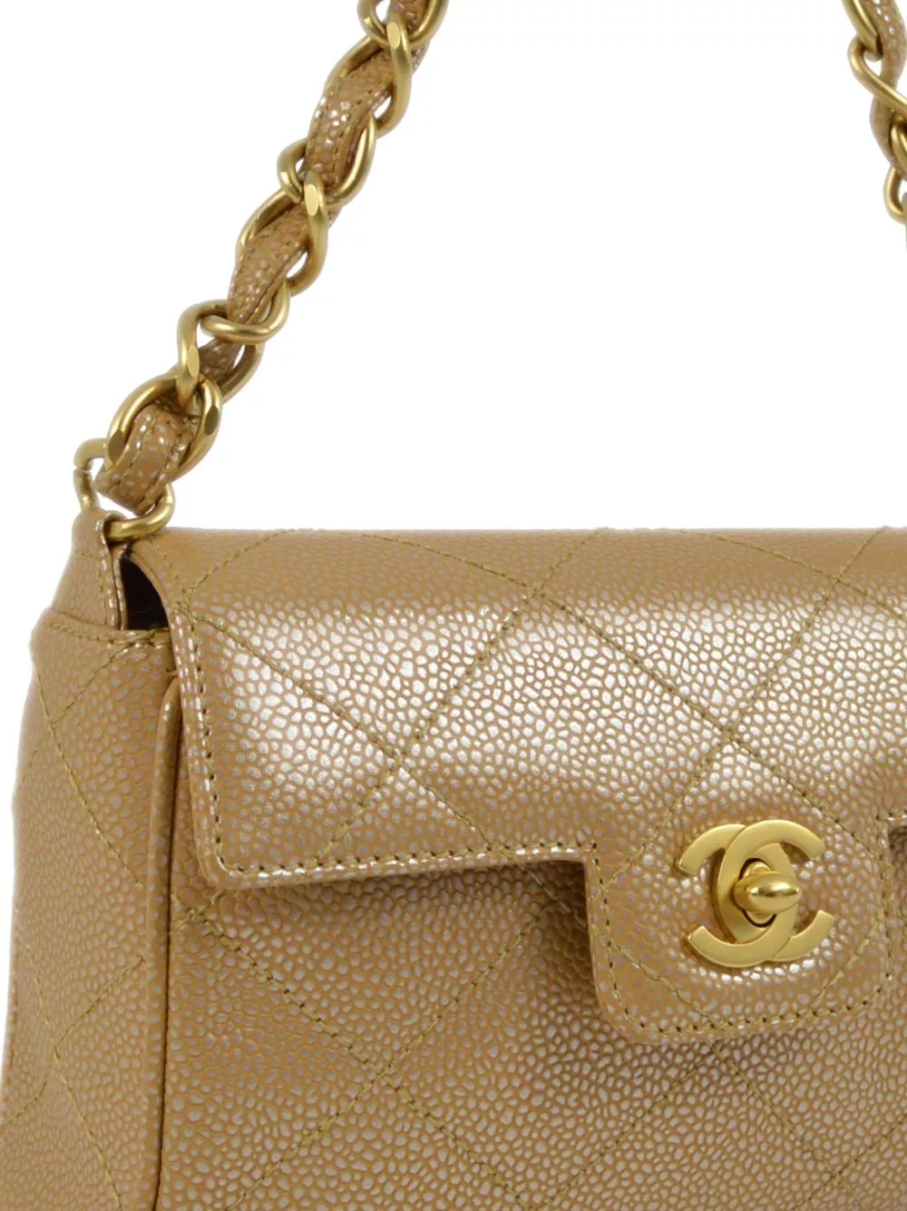 Cheap HOT SALE CHANEL 2000 CC turn-lock diamond-quilted shoulder bag Women 0128