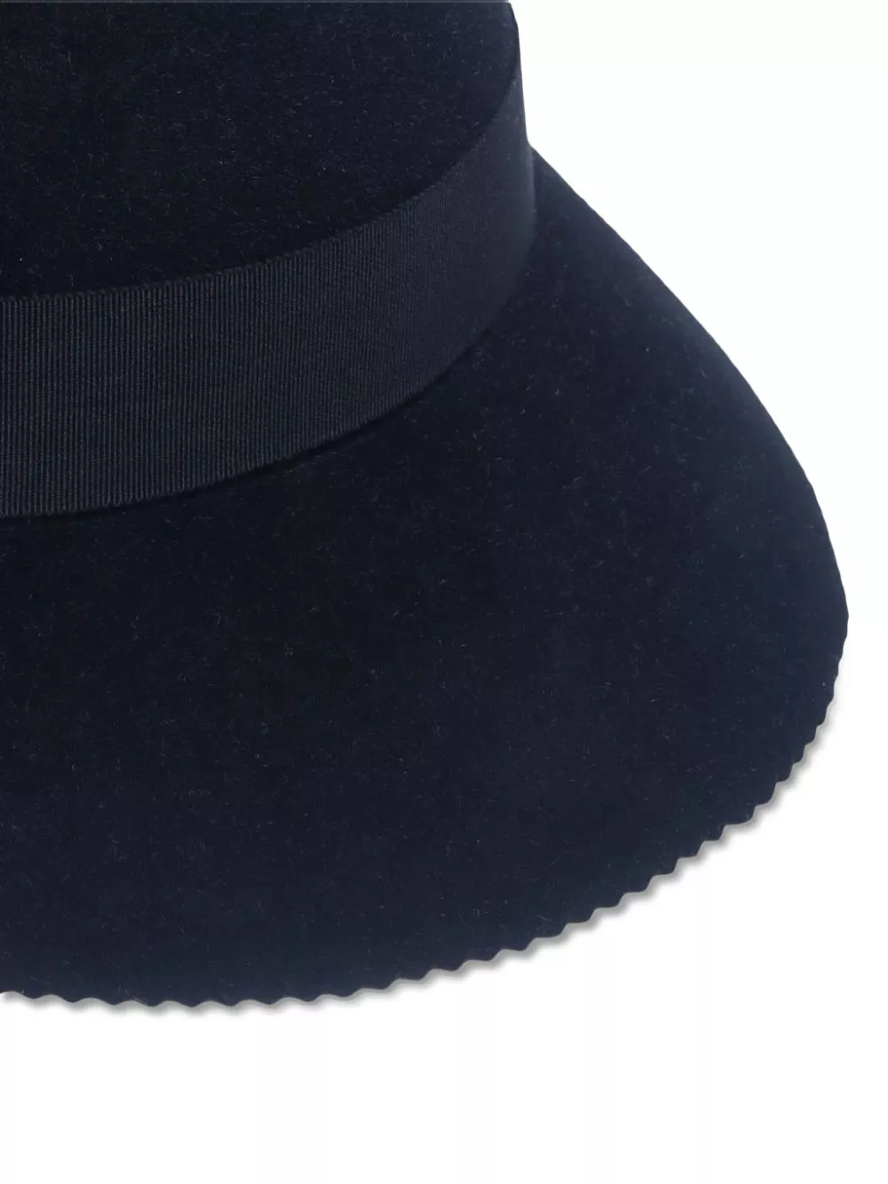 Affordable HOT SALE CHANEL 1990-2000 felt bucket hat Women 0117