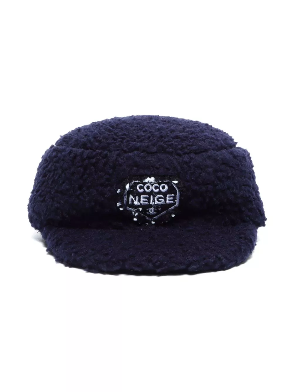 Affordable HOT SALE CHANEL 2000s boucle cotton beret Women 0131