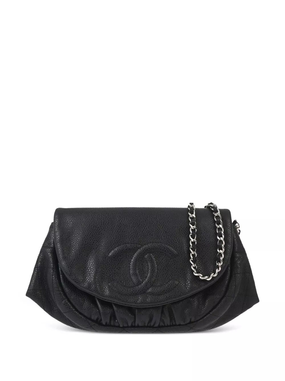 Cheap HOT SALE CHANEL 2010 Half Moon wallet-on-chain Women 0128