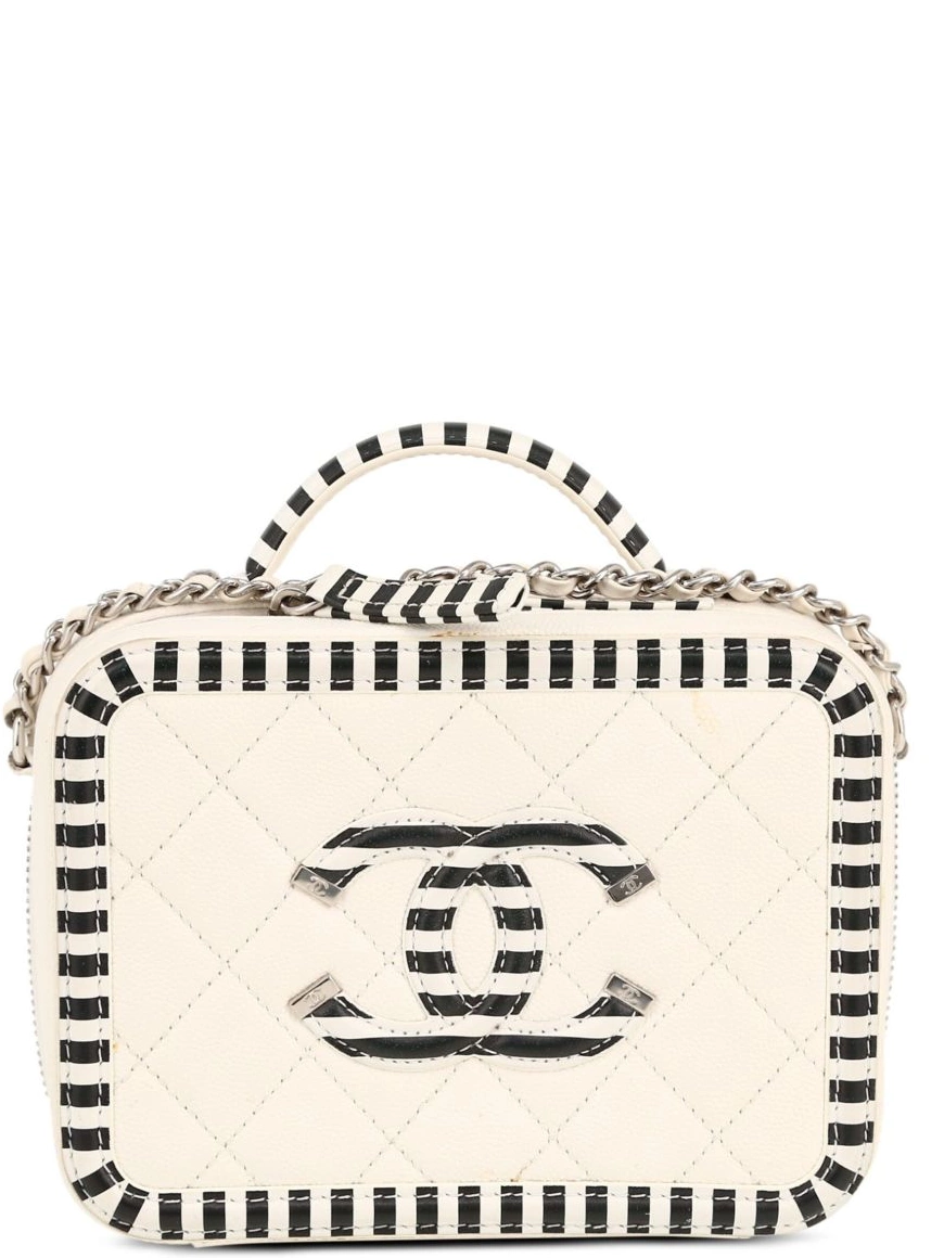 Affordable HOT SALE CHANEL Filigree vanity 2019 Women bag 0224