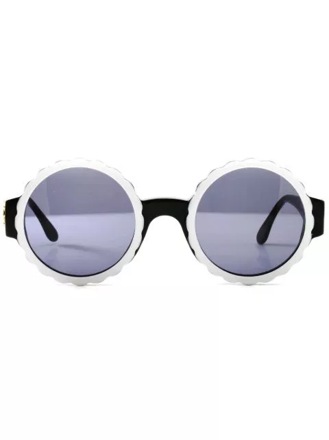 HOT SALE CHANEL 1994 round-frame sunglasses Men 0201