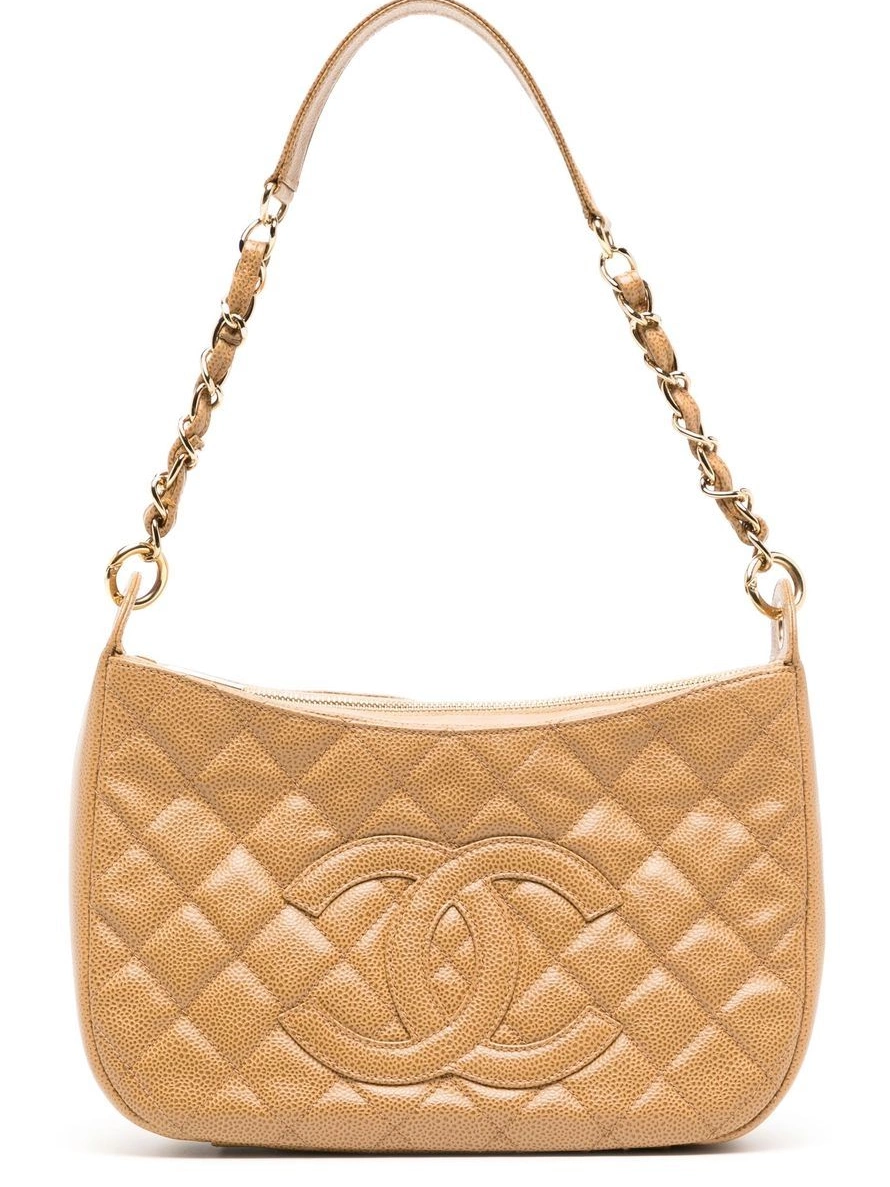 Affordable HOT SALE CHANEL bag 2002 shoulder quilted Women 0210