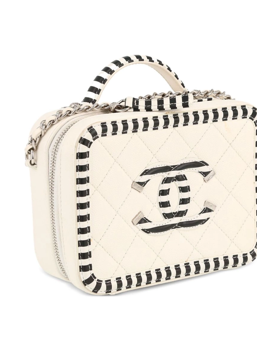 Affordable HOT SALE CHANEL Filigree vanity 2019 Women bag 0224