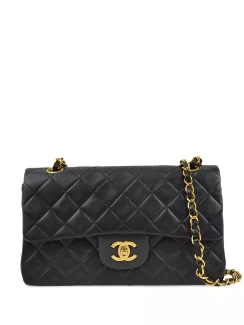 Affordable HOT SALE CHANEL 1997 small Classic Double Flap shoulder bag Women 0205