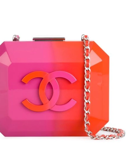 Cheap HOT SALE CHANEL plastic Women clutch logo 0211