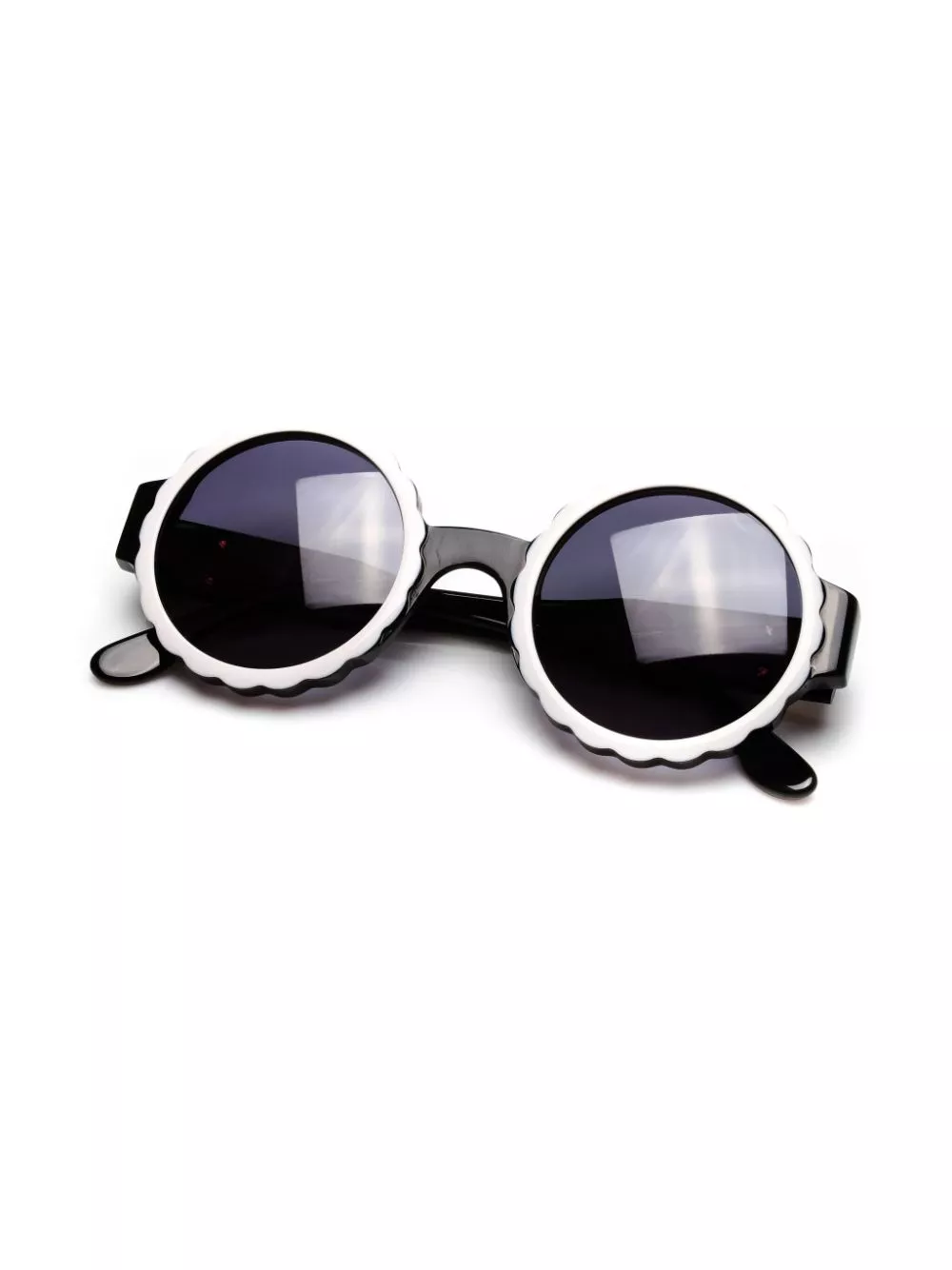 Affordable HOT SALE CHANEL 1994 round-frame sunglasses Men 0201