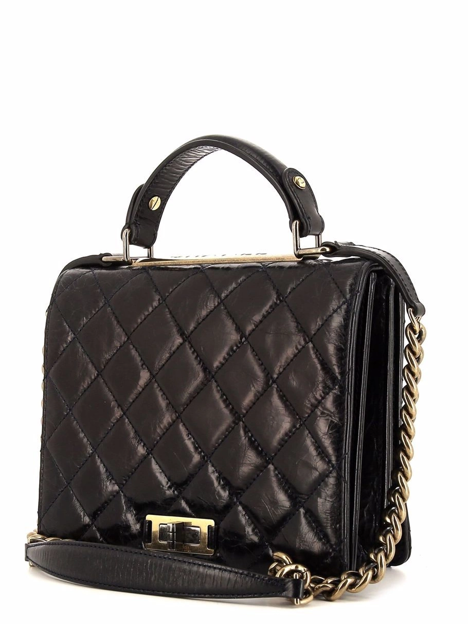 Affordable HOT SALE 2way diamond-quilted CHANEL Rita bag Women 0218