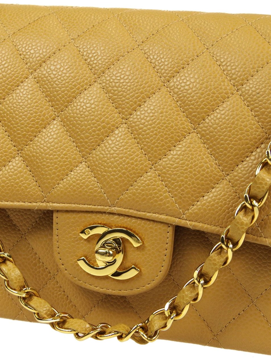 Affordable HOT SALE Flap bag shoulder CHANEL Double Women 2003 0227