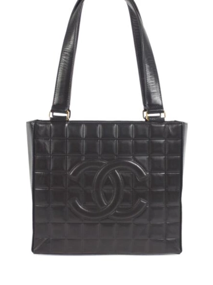 Affordable HOT SALE tote Women bag Bar CHANEL 2002 CC Choco 0216