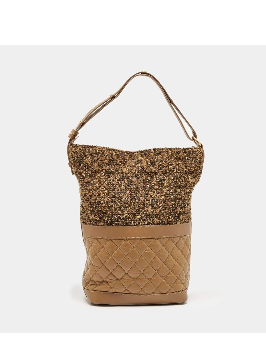 Affordable HOT SALE tweed bag bucket Women CHANEL large 0224