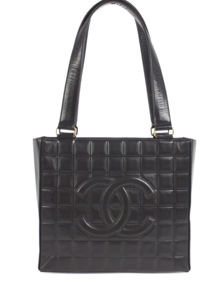 Affordable HOT SALE tote Women bag Bar CHANEL 2002 CC Choco 0216