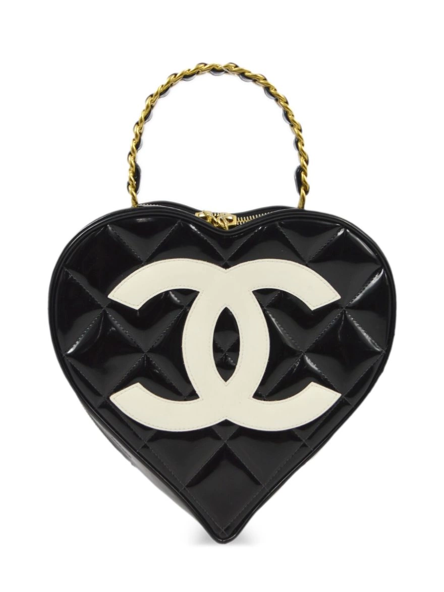 Affordable HOT SALE CHANEL Women bag CC tote 1995 heart 0226