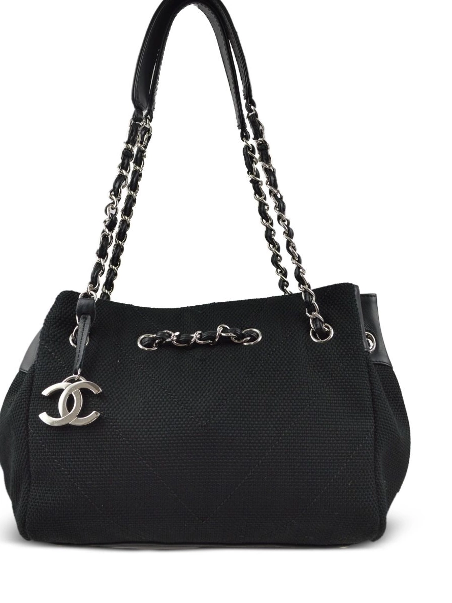 Affordable HOT SALE CHANEL Women tote 2007 bag chevron-quilted 0213