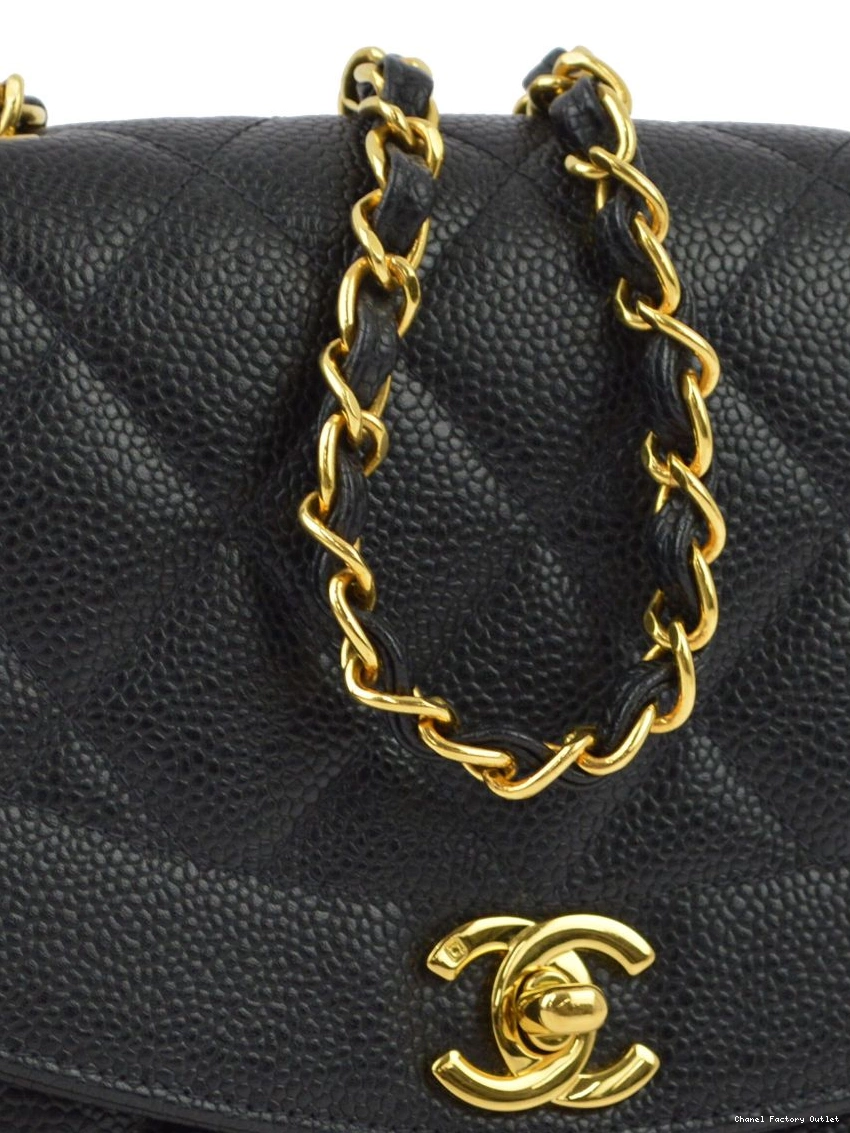 Affordable HOT SALE small bag Women shoulder 1995 CHANEL Diana 0216