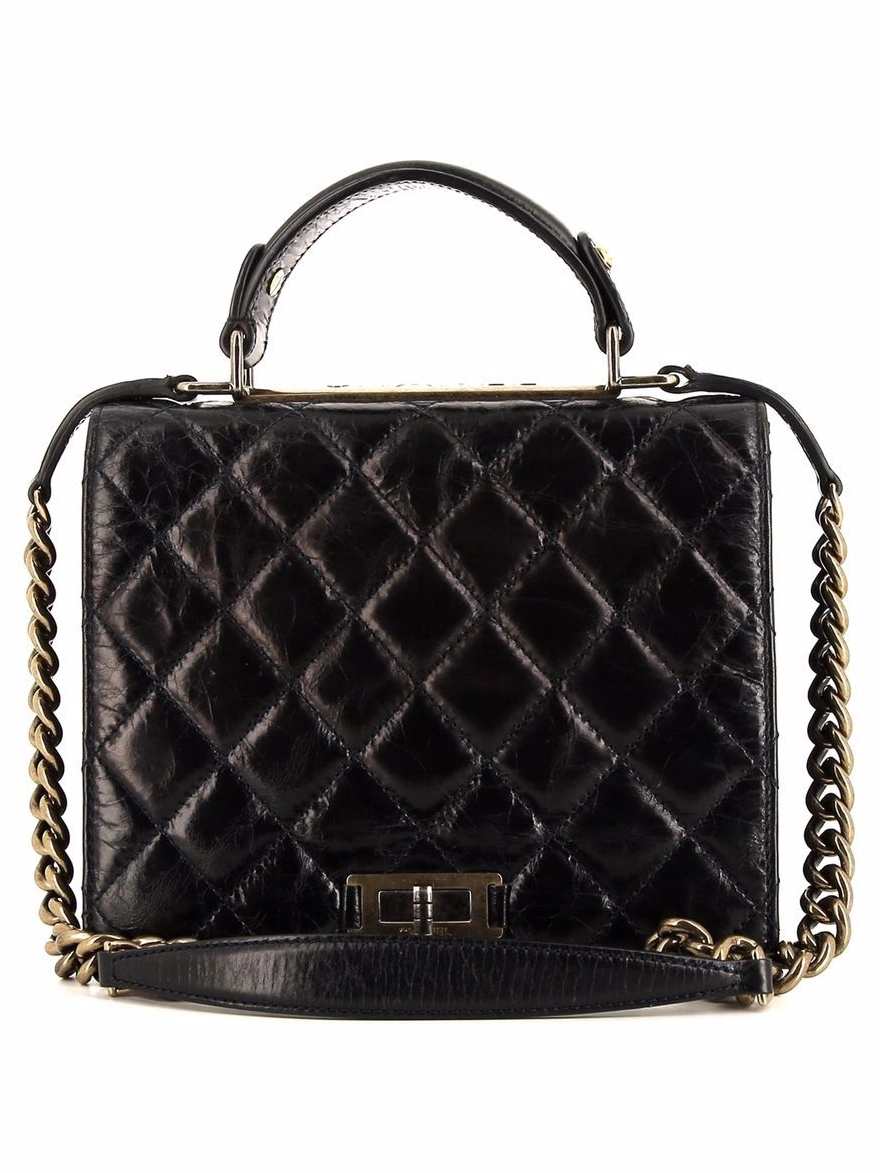 Affordable HOT SALE 2way diamond-quilted CHANEL Rita bag Women 0218