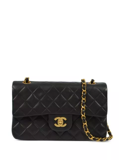 HOT SALE CHANEL 1995 small Double Flap shoulder bag Women 0205