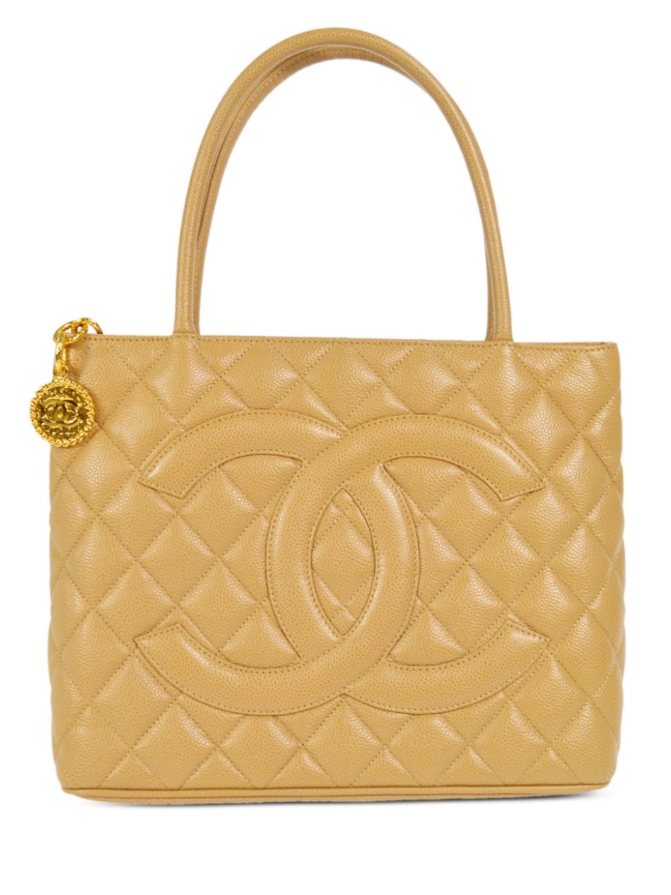 Affordable HOT SALE 2002 Medallion CHANEL bag tote Women 0213