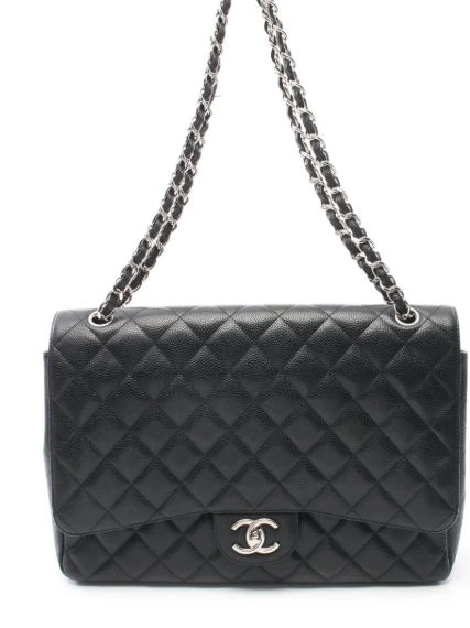 HOT SALE 2011 bag CHANEL Maxi Double shoulder Women Flap 34 0316