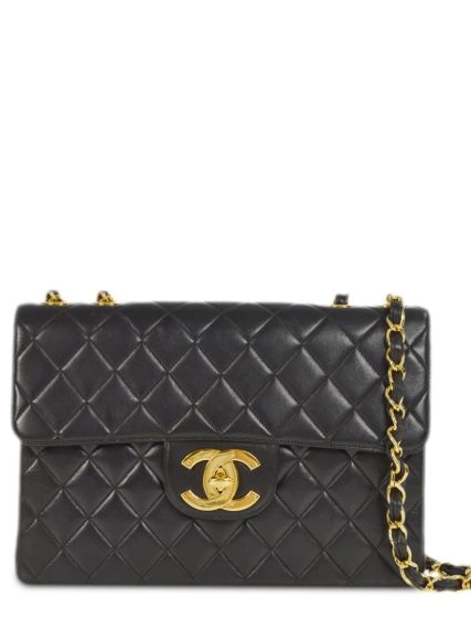 HOT SALE Jumbo Women CHANEL shoulder Flap bag Classic 1995 0322