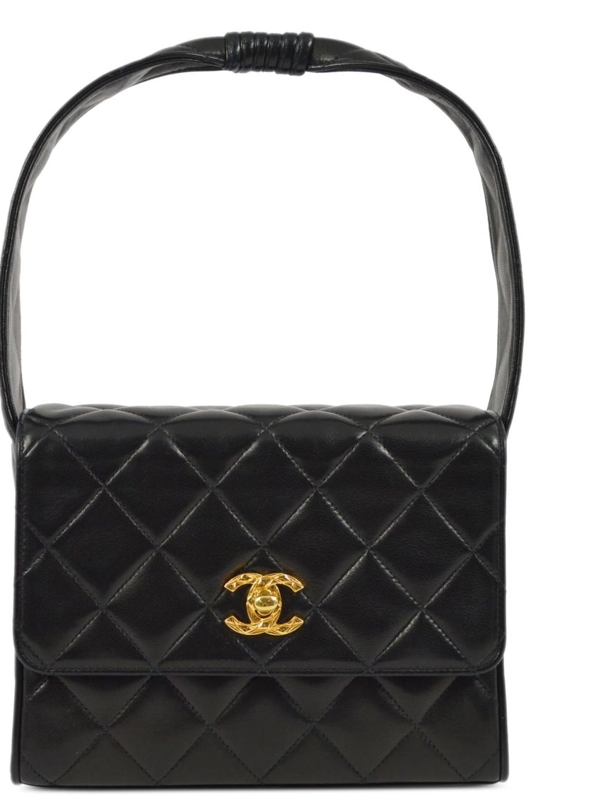 Cheap HOT SALE 1997 Women CC turn-lock handbag CHANEL 0303