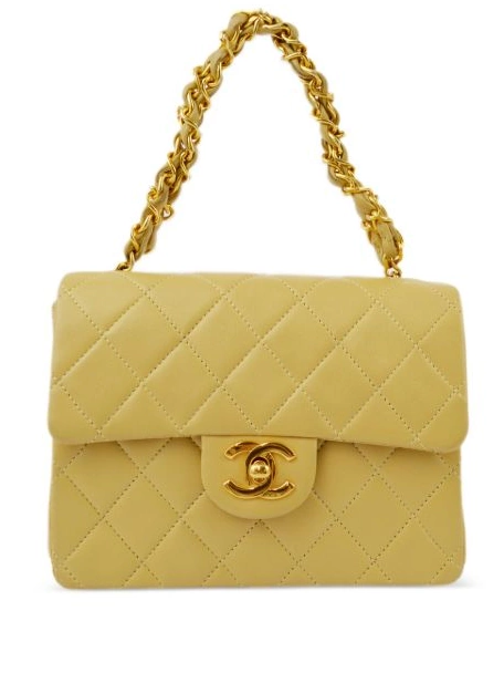 HOT SALE CHANEL Women mini Flap 2002 Square handbag 0321