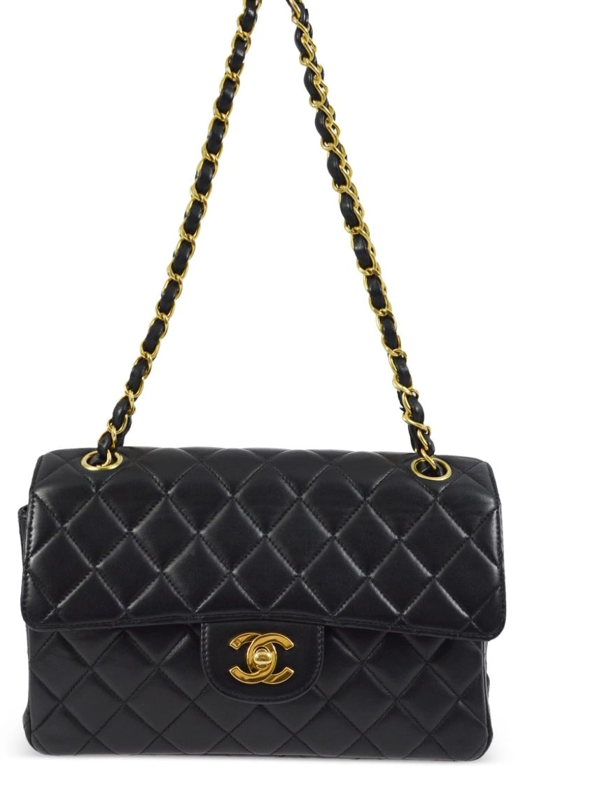 Cheap HOT SALE CHANEL Classic Double Flap shoulder Women 1995 bag Sided 0316