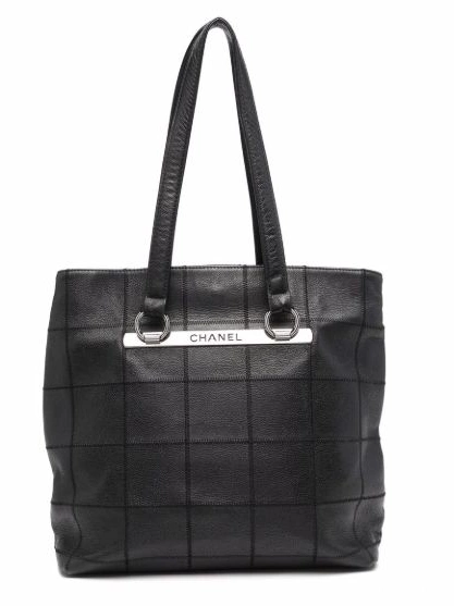 HOT SALE Choco Cambon 2004 CHANEL Women Bar shopper 0322